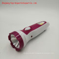 Purple Color 8667 New ABS Plastic COB Side Light 1W Rechargeble Torch Flashlight